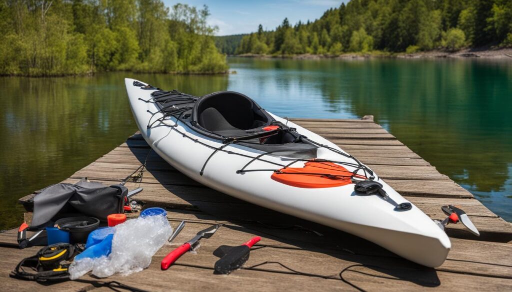 inflatable kayak repair