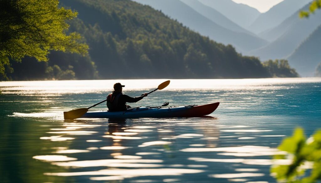 kayaking for overall fitness